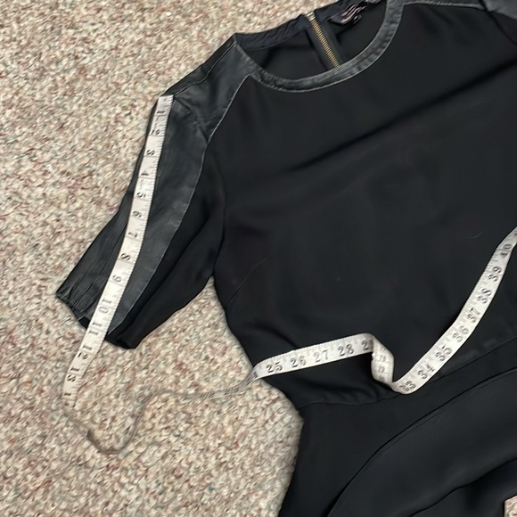 Ted baker leather trimmed top - Picture 4 of 6